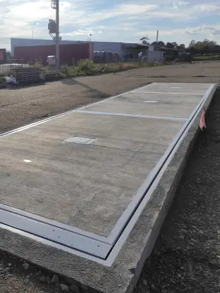 Betonski most na temelju